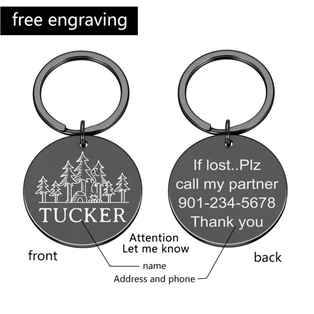 Customized Anti-lost Engraved Pet ID