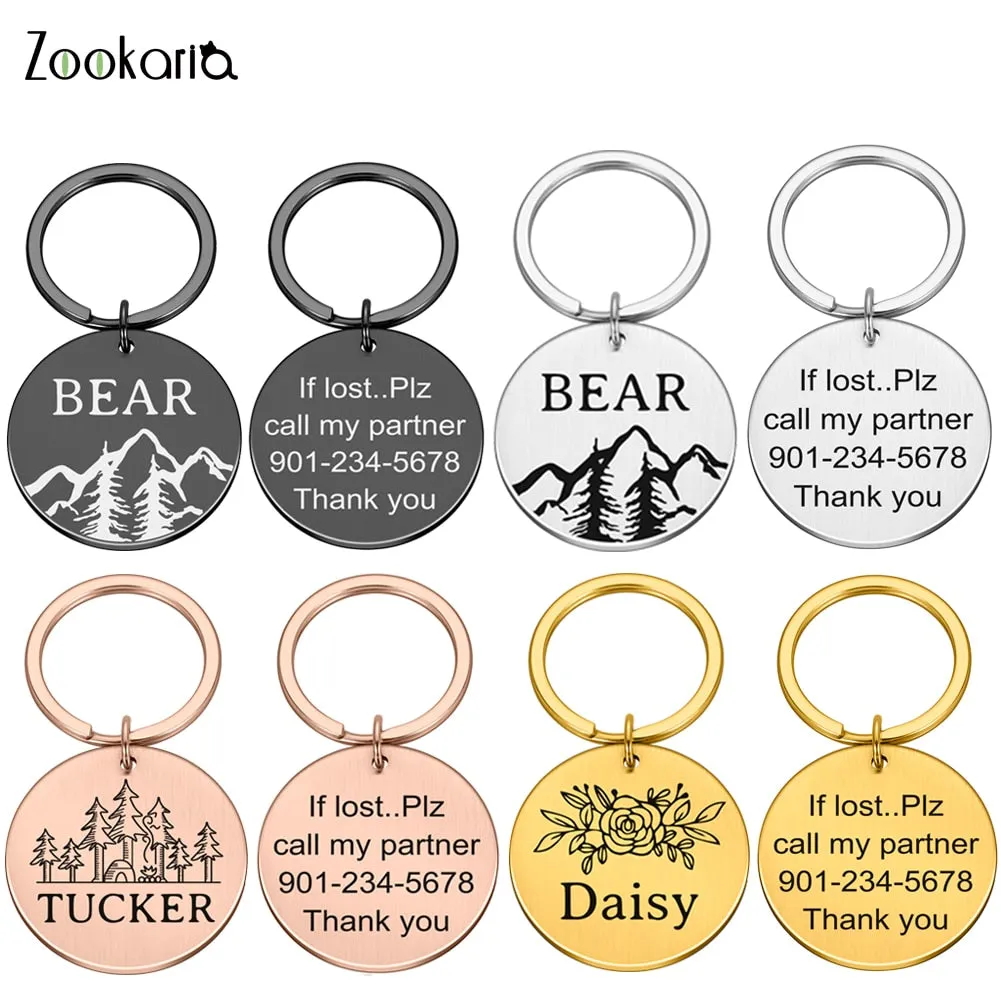 Customized Anti-lost Engraved Pet ID