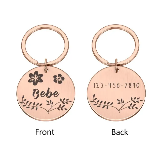 Customized Anti-lost Engraved Pet ID