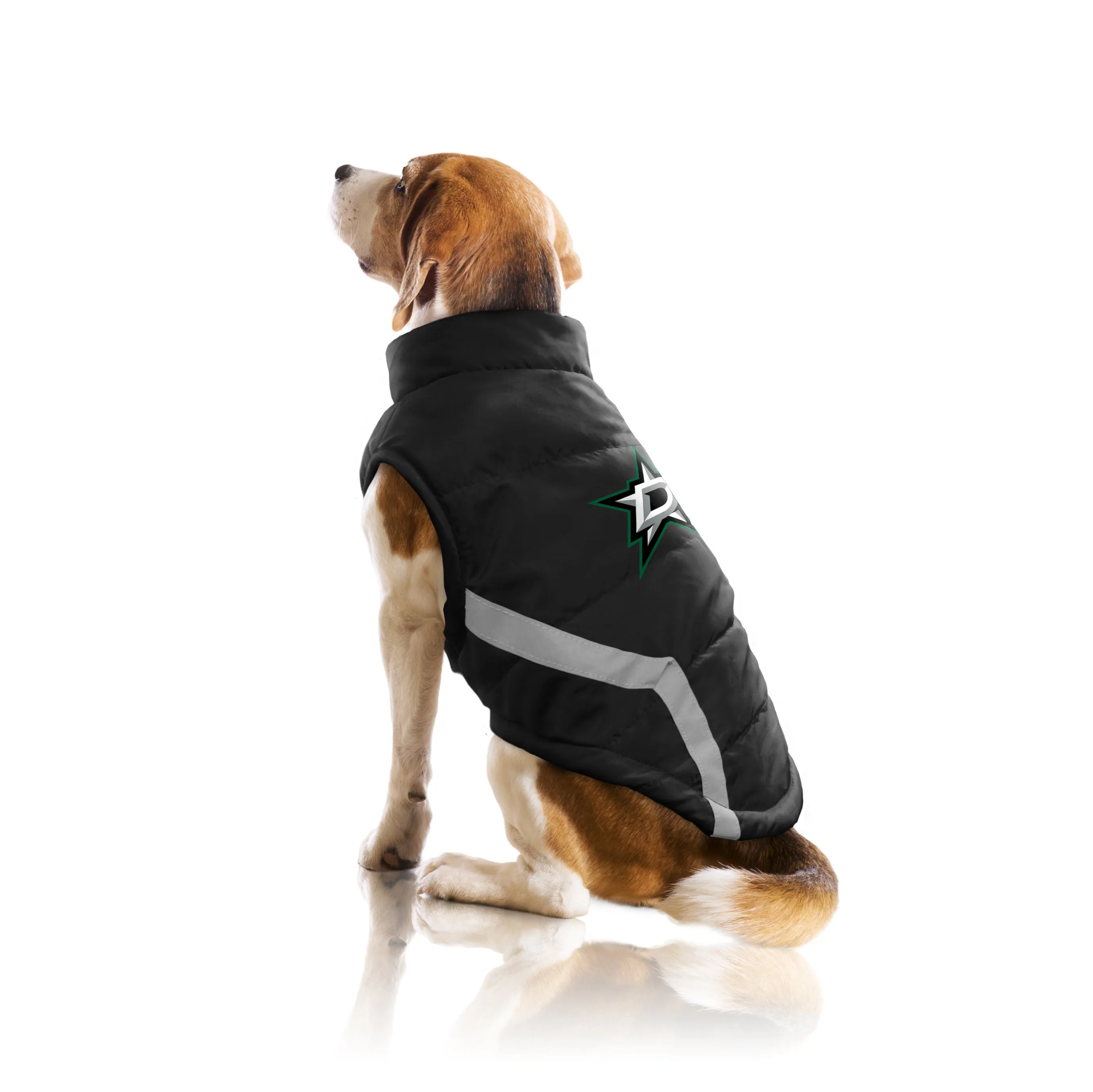 Dallas Stars Pet Puffer Vest