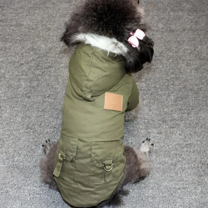Thick Warm Winter Coat for Small to Medium Dogs - Comfortable and Fashionable
