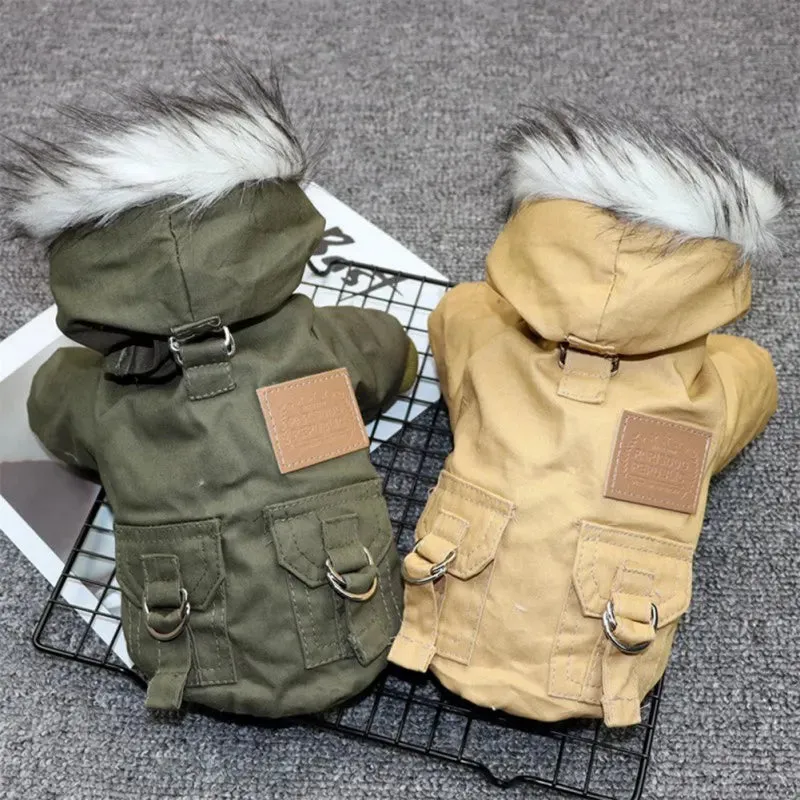Thick Warm Winter Coat for Small to Medium Dogs - Comfortable and Fashionable