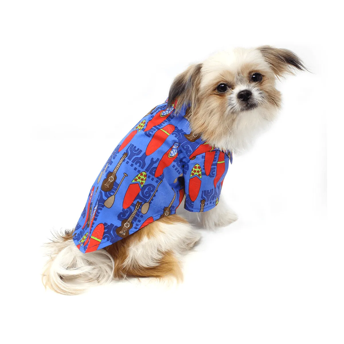 Ukuleles & Surfboards Camp Dog Shirt